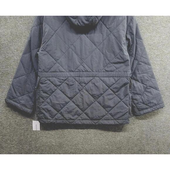 Bernardo Fashions Anorak Women's XS Gray Crinkle Nylon Technical Jacket NWT - Picture 6 of 13